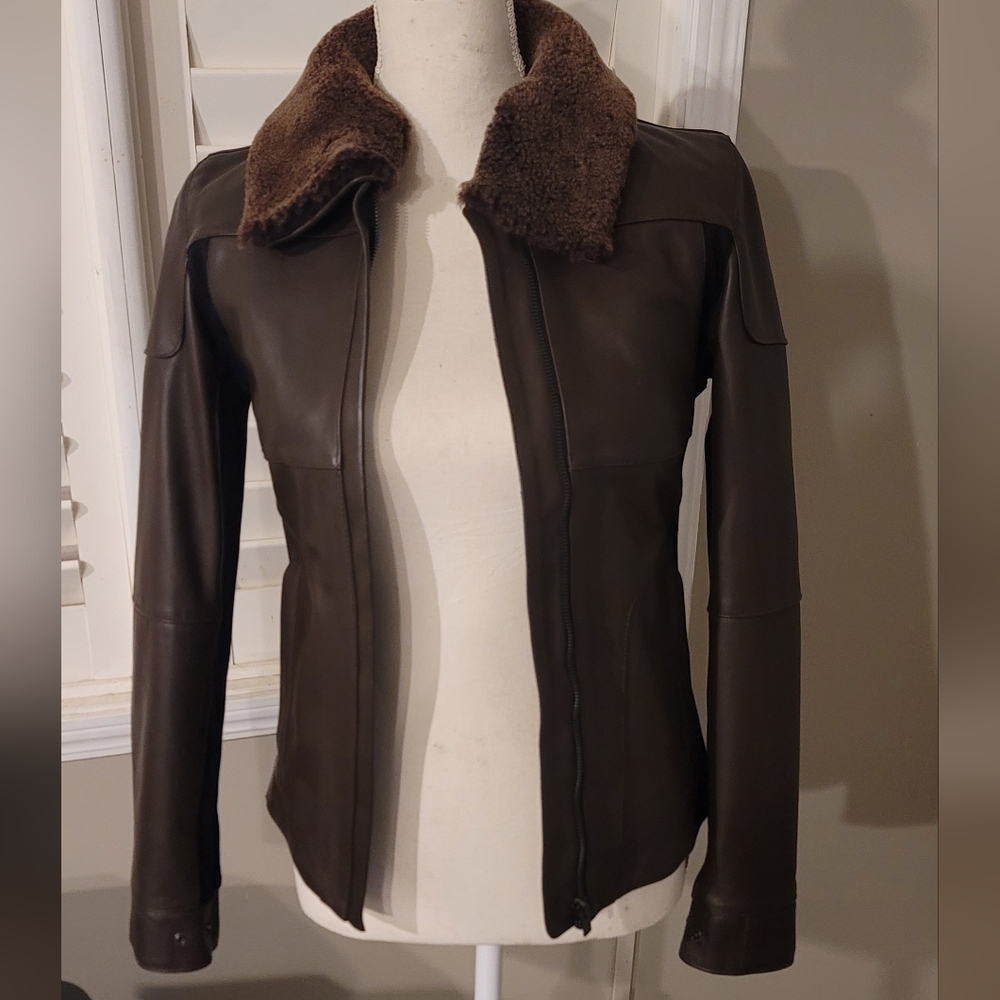 New Knox Leather Women's Motorcycle Protective Jacket 8 XS Gorgeous MSRP $850 - Picture 7 of 15
